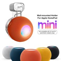 soporte de pared para homepod mini con almacenamiento de cables carcasa rigida de abs de calidad soporte de pared para apple homepod mini