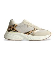 liu jo para mujer ba6049px884s3991 zapatillas lj09 animalprint 39 plano cordones casual animal print