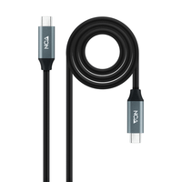 nanocable cable usb 32 gen2x2 100w 4k usb-c 15 m
