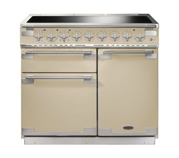 RANGEMASTER Elise 100 Electric Induction Range Cooker - Cream & Chrome, Cream