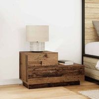 vidaxl armario de noche madera vieja 70 x 36 x 405 cm