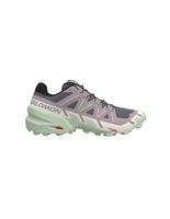 zapatillas de trail salomon speedcross 6 castlerockvanilla smoke green mujer