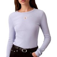 calvin klein jeans camiseta manga larga t-shirt manches longues para mujer