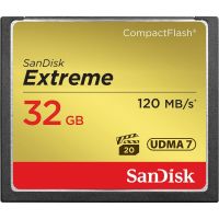 sandisk extreme tarjeta de memoria compact flash 32gb