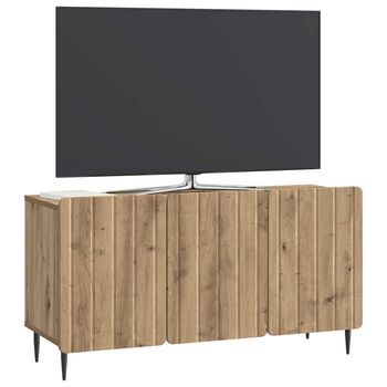 Mueble De Tv | Mueble De Salón | Gabinete De Tv Roble Artesanal 99 X 34,5 X 52 Cm