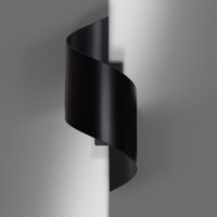 aplique de pared snape negro