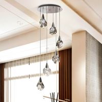 lampara colgante led aquaria 6x4w