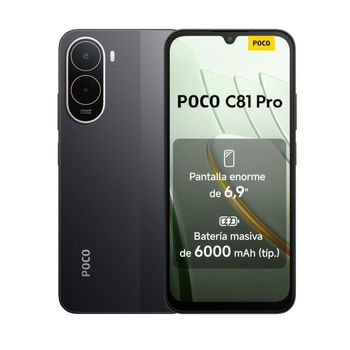 POCO C81 Pro Negro 4GB+256GB  3 colores a elegir (Condición Nuevo)