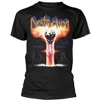 destruction camiseta infernal overkill para mujer