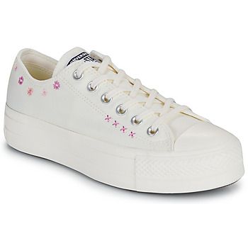 Converse Zapatillas CHUCK TAYLOR ALL STAR LIFT FLORAL EMBROIDERY LOW TOP para mujer