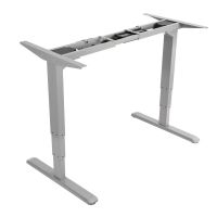equip ergo marco electrico regulable para escritorio doble motor max 100kg gris