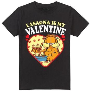 Garfield Camiseta Lasagna Is My Valentine para mujer