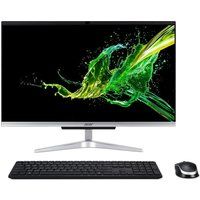 acer c24-960 238 all-in-one pc - intelu0026regcore i5 1 tb hdd silver silver