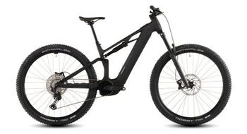 Cube stereo hybrid one44 hpc race 800 suspension total electrica mtb shimano deore deore xt 12s 800 wh 27 5   blackline negro 2026