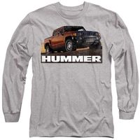 hummer camiseta manga larga h3 ad para mujer