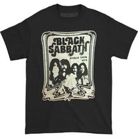 black sabbath camiseta manga larga world tour 1978 para mujer