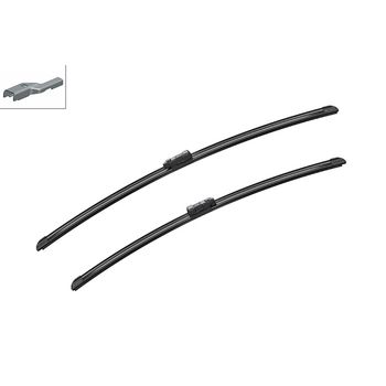 Aerotwin Flat Wiper Blade Set A585S