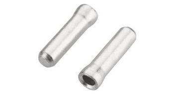Extremos del cable del desviador jagwire silver  x500