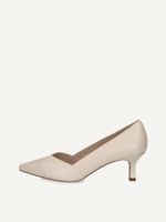 caprice pumps beige made of leather with queenie size 40