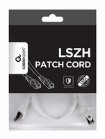 cable red s-ftp gembird cat 6a lszh blanco 05 m
