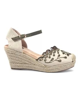 de TIMBOS SANDALIA CUNA ESPARTO MUJER 131299 VERDE