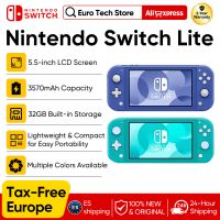nueva consola de juegos portatil nintendo switch lite ligera y portatil controlador joy con integrado opcion de varios colores