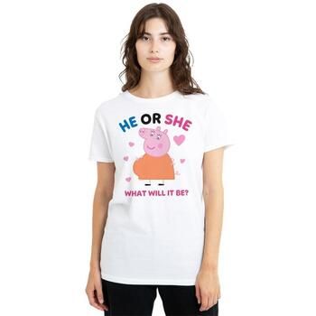 Dessins Animés Camiseta He Or She para mujer