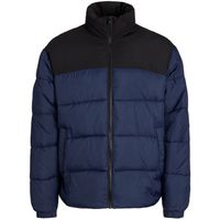 jack  jones parka 12256859 jjmoon stand collar puffer navy blazer blocking para hombre