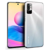 cool funda silicona transparente para xiaomi redmi note 10 5g  pocophone m3 pro 5g