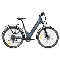 bicicleta electrica urbana fafrees f28 pro bateria extraible de 36 v y 145 ah control por aplicacion color azul