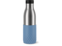 botella - tefal bludrop n3110710 o5 l acero inox bebidas calientes 12hs frias 24hs quick press azul