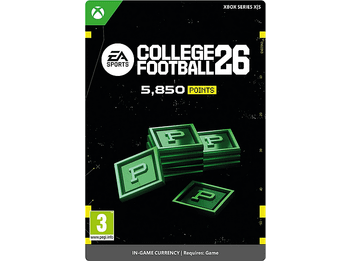 Xbox Series X S EA SPORTS™ College Football 26: 5.850 Points para el juego (*Juego no incluido) (Código de descarga)