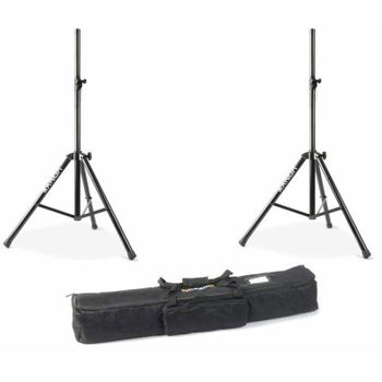 Soporte para altavoz Vonyx Pro 80 kg ajustable con bolsa transporte