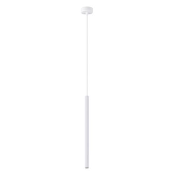 Lámpara de techo blanco acero alt. 120