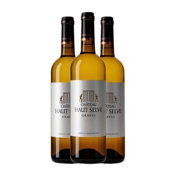 Château Haut Selve Vino Blanco Blanc Graves 75 Cl 14.5% Vol. (pack De 3 Unidades)
