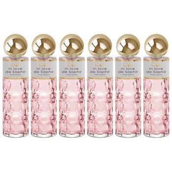 Pack De 6 Eau De Parfum Mujer Saphir In Love 200ml