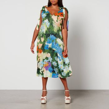 Stine Goya Naomi Stretch-Jersey Midi Dress - S