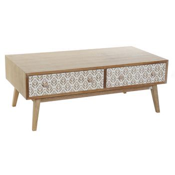 Mesa Centro Paulownia 120x64x45 Hoja Natural