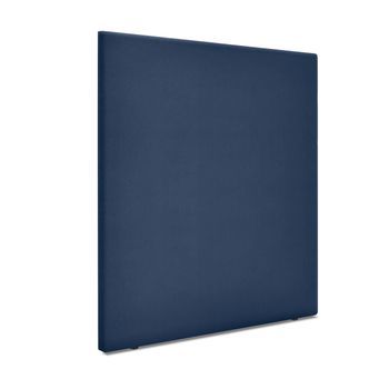 Cabecero De Tela Aqualine Liso Hasta El Suelo 110x120cm Camas 105 - Azul