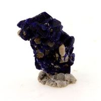 azurita - pierre natural de francia chessy -les -mines - propiedades de cristal azul multicolor curacion y meditacion  1038 ct - certificado de