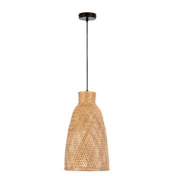 Lámpara de techode bambú, diametro 31 cm