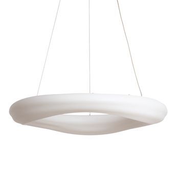 Lámpara Colgante Led 48w Metal Ø550 Mm Kate Blanco