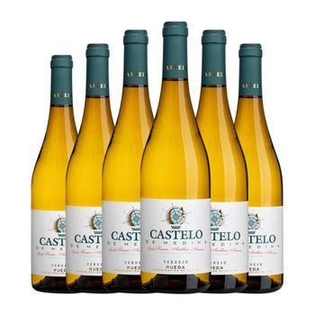 Castelo De Medina Vino Blanco Rueda 75 Cl 13.5% Vol. (pack De 6 Unidades)
