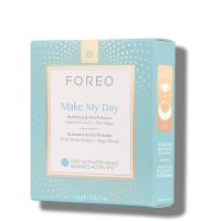 foreo make my day ufoufo mini anti-pollution and so hydrating face mask 7 pack