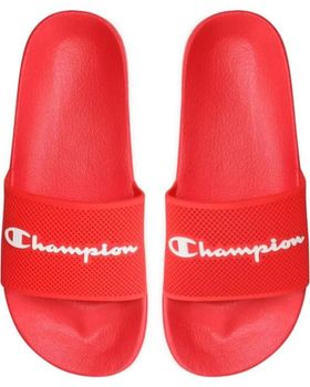 de CHAMPION CHANCLAS DAYTONA SLIDE BLANCO FLIP FLOPS S22316-RS002 ROJO