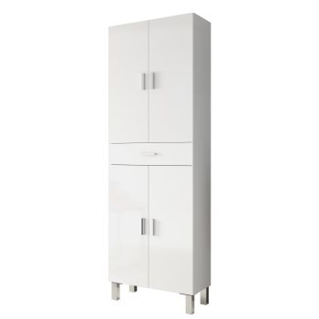 Mueble de Baño Puertas Cajón Aglomerado ARKITMOBEL Aruba 60x182x29 cm