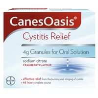canesoasis cystitis relief sachets