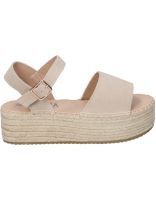 kissia taupe maxi sandalias para mujer 40