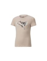 camiseta de manga corta puma alpha nina pink