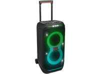 altavoz de gran potencia - jbl partybox stage 320 240w con bateria autonomia 18h portatil para fiestas asa telescopica ruedas bluetooth
